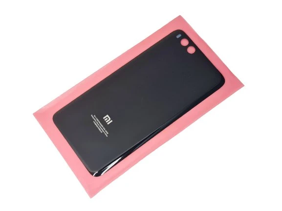 Xiaomi Mi 6 Arka Kapak Batarya Pil Kapağı (CAM) SİYAH ürün görseli 1