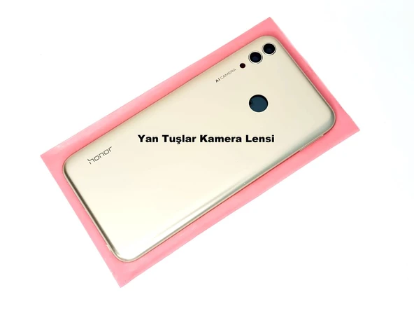Tkgz Honor 8C Kasa Arka Kapak Pil Kapağı GOLD ürün görseli 1