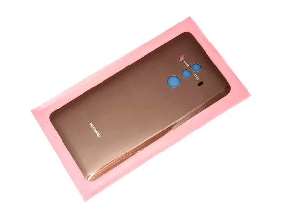 Tkgz - Mate 10 Pro Arka Pil Batarya Kapağı (CAM) GOLD ürün görseli 1