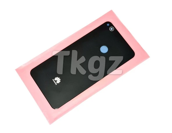 Tkgz - P9 Lite 2017 Arka Pil Batarya Kapağı (CAM) SİYAH ürün görseli 1