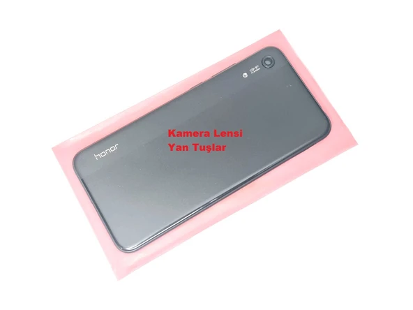 Tkgz Honor 8A Kasa Arka Pil Batarya Kapağı SİYAH ürün görseli 1