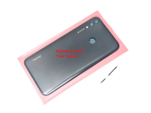 Tkgz Honor 8C (BKK-L21) Kasa Arka Pil Batarya Kapağı SİYAH ürün görseli 1