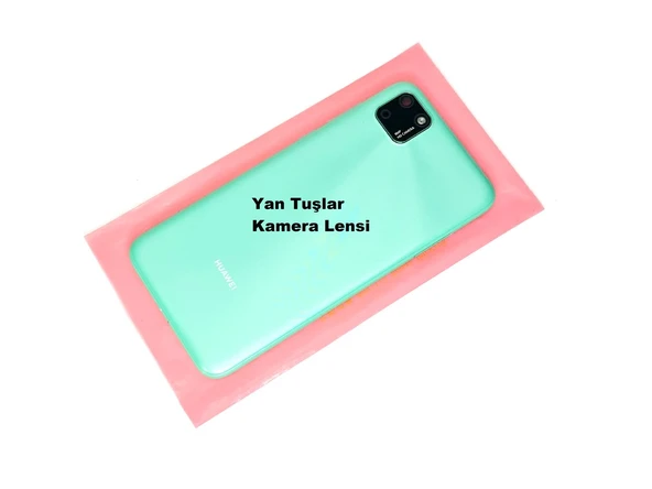 Tkgz - Y5P Kasa Arka Pil Batarya Kapağı YEŞİL ürün görseli 1