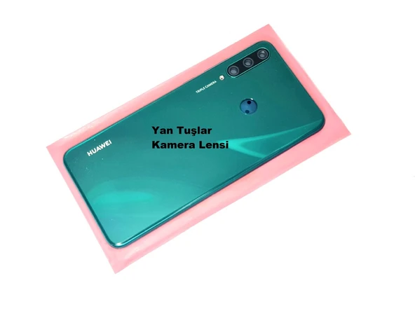 Tkgz - Y6P Kasa Arka Pil Batarya Kapağı YEŞİL ürün görseli 1