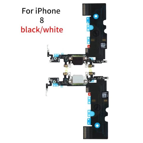 iPhone 8 FULL Şarj Soketi (SİYAH) ürün görseli 1