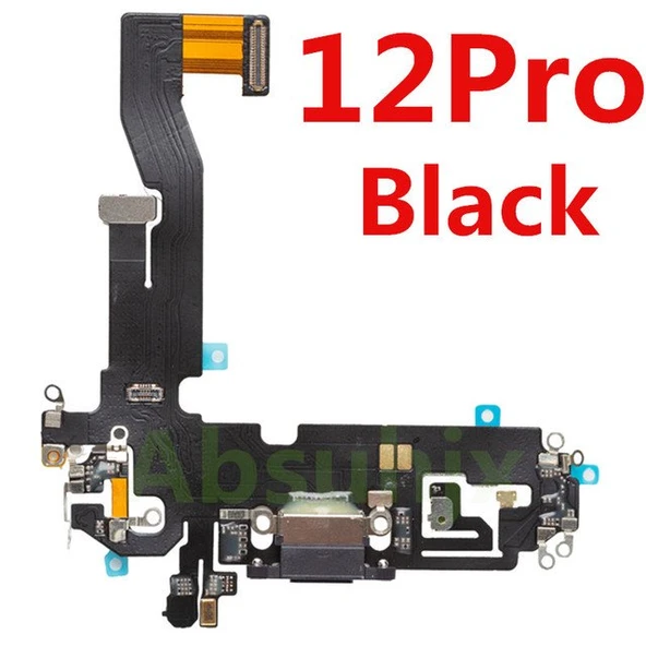 iPhone 12 PRO FULL Şarj Soketi (SİYAH) ürün görseli 1