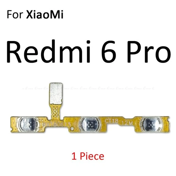 Xiaomi Redmi 6 PRO On Off Yan Ses Filmi ürün görseli 1