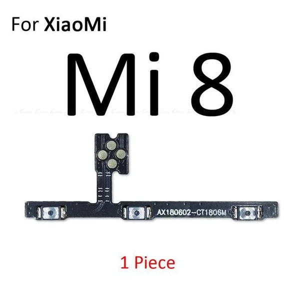 Xiaomi Mİ 8 On Off Yan Ses Filmi ürün görseli 1