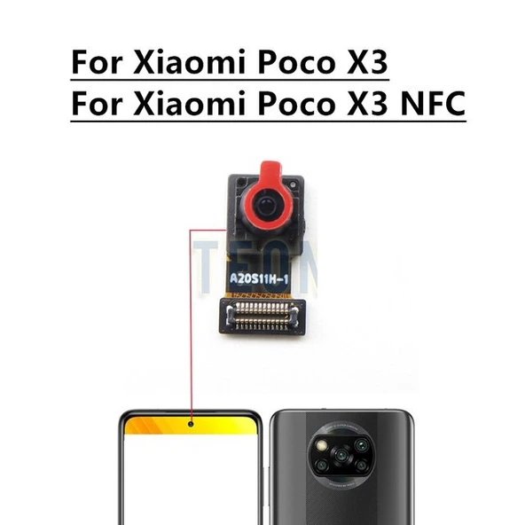 Xiaomi POCO X3 NFC Ön Kamera Orj ürün görseli 1