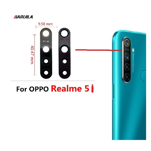 Oppo Realme 5İ Arka Kamera Camı Lens Yapışkanlı ürün görseli 1