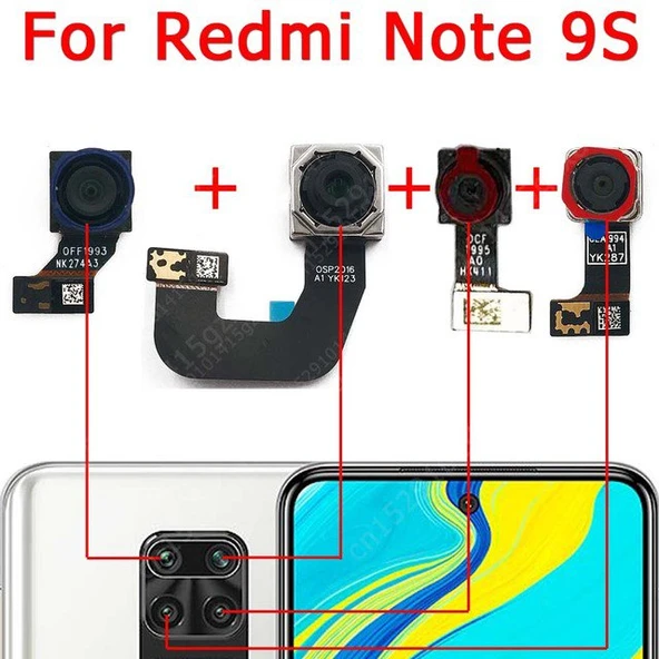 Xiaomi Redmi NOTE 9 PRO FULL Arka Kamera Orj ürün görseli 1