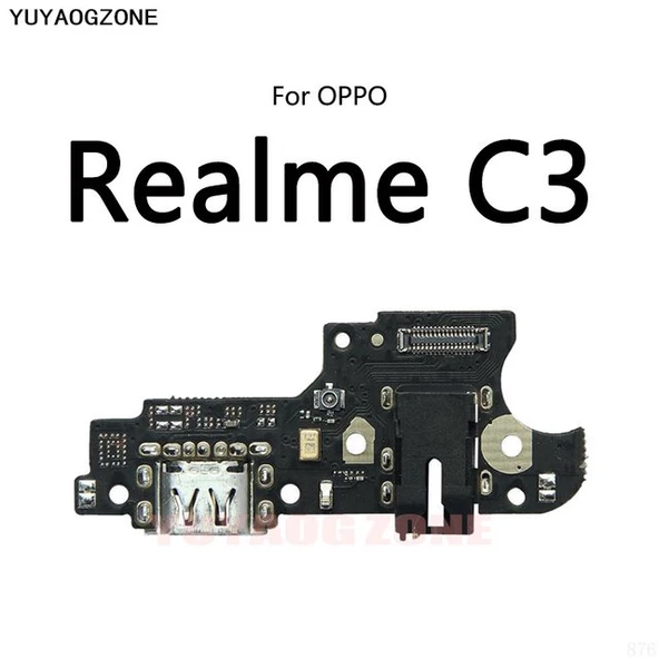 Oppo Realme C3 Şarj Soketi Kulaklık Soketi orj ürün görseli 1