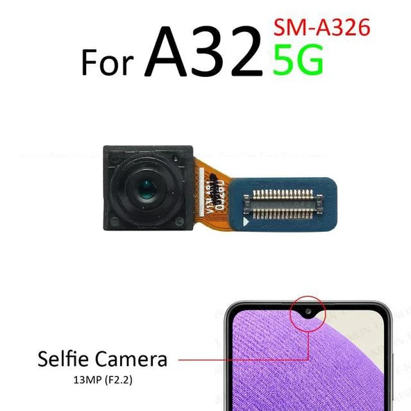 Samsung Galaxy A32 (5G) Ön Kamera (Orjinal) ürün görseli 1