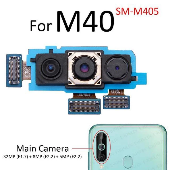 Samsung Galaxy M40 Arka Kamera (Orjinal) ürün görseli 1