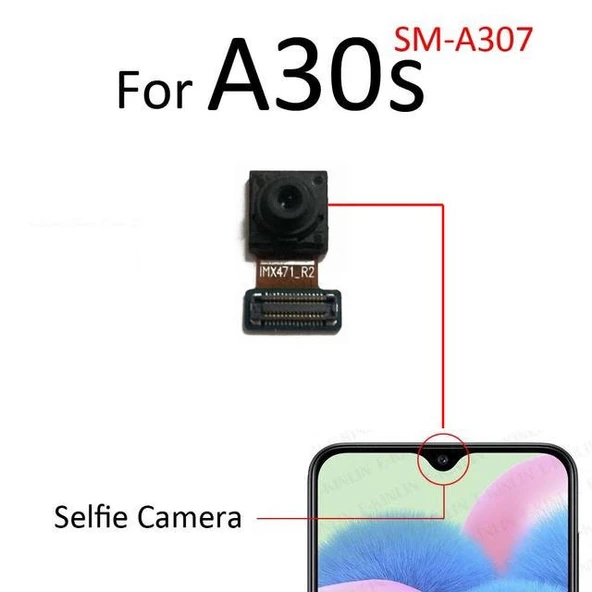 Samsung Galaxy A30S Ön Kamera (Orjinal) ürün görseli 1