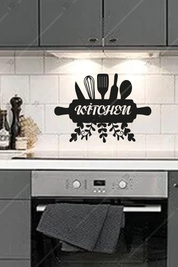 Kitchen Mutfak Duvar Dekor Hediyelik Eşya Ahşap Tablo ürün görseli 1
