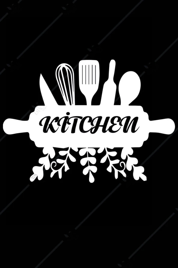 Kitchen Mutfak Duvar Dekor Hediyelik Eşya Ahşap Tablo - Resim 2