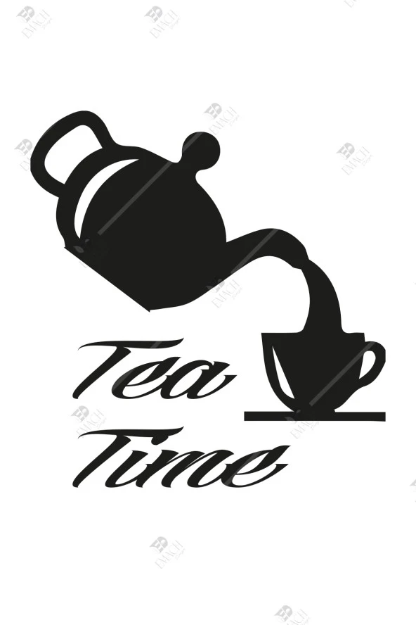 Tea Time Mutfak Ahşap Duvar Dekoru Tablosu - Resim 2
