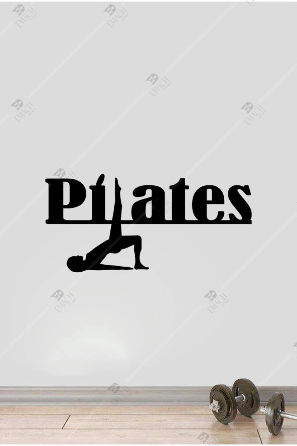 Pilates Duvar Dekor Hediyelik Eşya Ahşap Plates Tablo ürün görseli 1