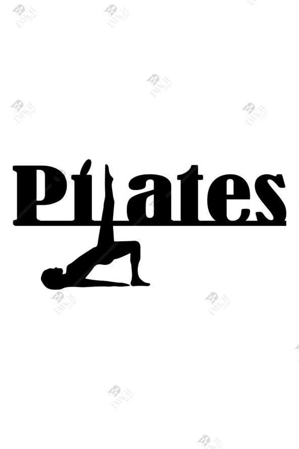 Pilates Duvar Dekor Hediyelik Eşya Ahşap Plates Tablo - Resim 2