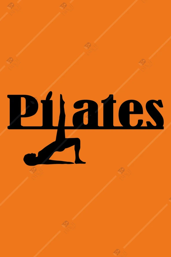 Pilates Duvar Dekor Hediyelik Eşya Ahşap Plates Tablo - Resim 3