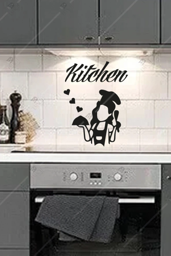 Kitchen Mutfak Duvar Dekorasyon Seti - Resim 2