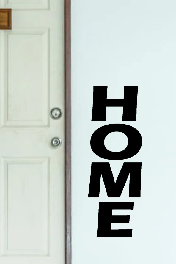 Home Yazılı 4'lü Duvar Dekoru Tablo ürün görseli 1