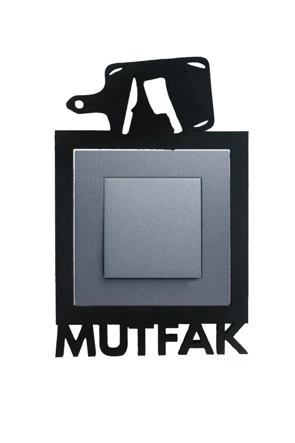 Mutfak Ahşap Priz Çerçevesi Dekorasyon ürün görseli 1