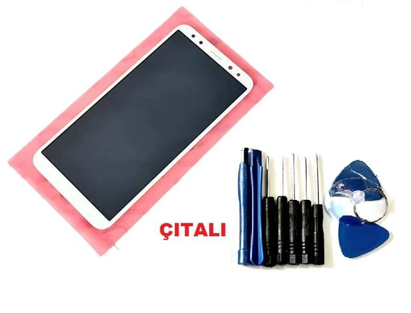 Tkgz - Mate 10 Lite Lcd Ekran Dokunmatik (ÇITALI TAMİR SETİ) BEYAZ ürün görseli 1