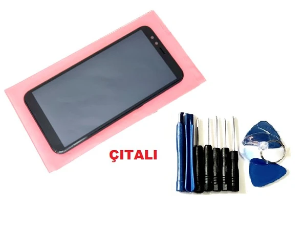 Tkgz Honor 9 LİTE Lcd Ekran Dokunmatik (ÇITALI TAMİR SETİ) SİYAH ürün görseli 1