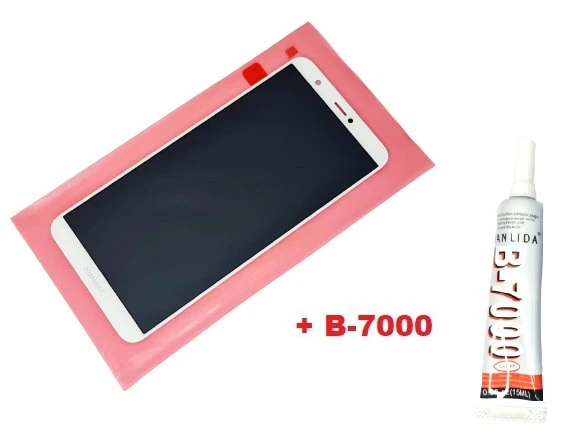 Tkgz - P Smart 2018 Lcd Ekran Dokunmatik (ORJİNAL) B-7000 BEYAZ ürün görseli 1