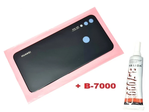 Tkgz - Nova 3i Arka Pil Batarya Kapağı (CAM+B-7000) SİYAH ürün görseli 1