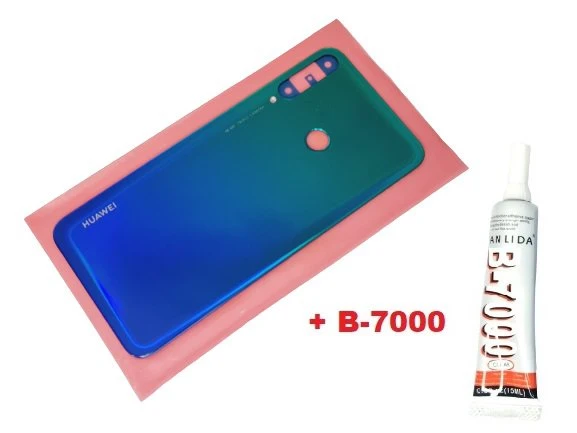 Tkgz - P40 Lite E Lite Arka Pil Batarya Kapağı (B-7000) MAVİ ürün görseli 1