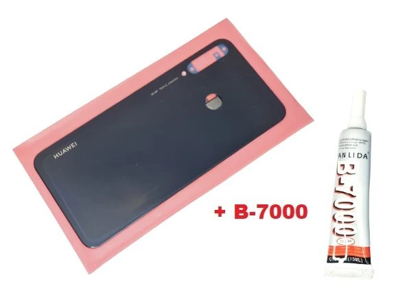 Tkgz - P40 Lite E Lite Arka Pil Batarya Kapağı (B-7000) SİYAH ürün görseli 1