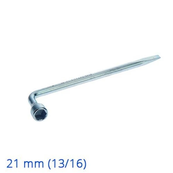 İzeltaş Pipo Bijon Anahtar Tornavida Ağızlı 21 Mm (13/16) ürün görseli 1