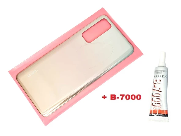 Tkgz - P Smart 2021 Arka Pil Batarya Kapağı (B-7000) GOLD ürün görseli 1