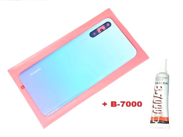 Tkgz - P Smart S Arka Pil Batarya Kapağı (B-7000) MAVİ ürün görseli 1