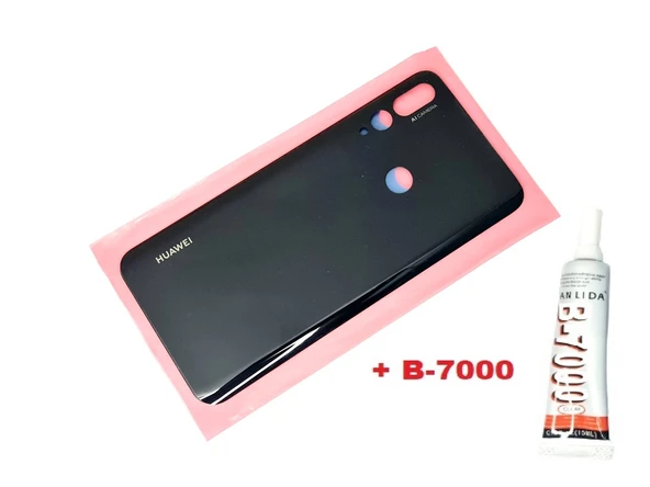 Tkgz - Y9 Prime 2019 Arka Pil kapağı (B-7000) SİYAH ürün görseli 1
