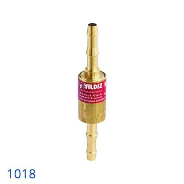 Yıldız 1018 Alev Emniyet Valfi Yanıcı Gaz ürün görseli 1