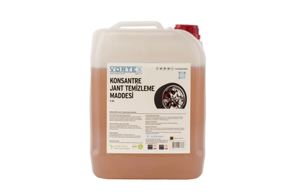 Vortex Konsantre Jant Temizleme Maddesi 5 kg. ürün görseli 1