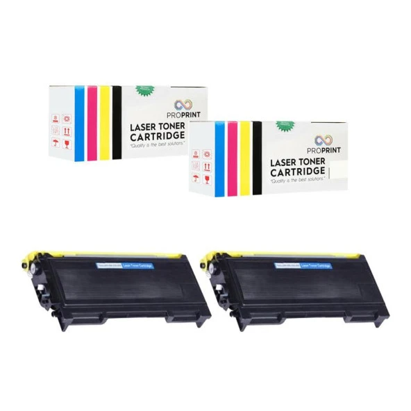 TKPrint HL2040R HL2050 2 ADET Muadil Toner TN350 TN2025 ürün görseli 1
