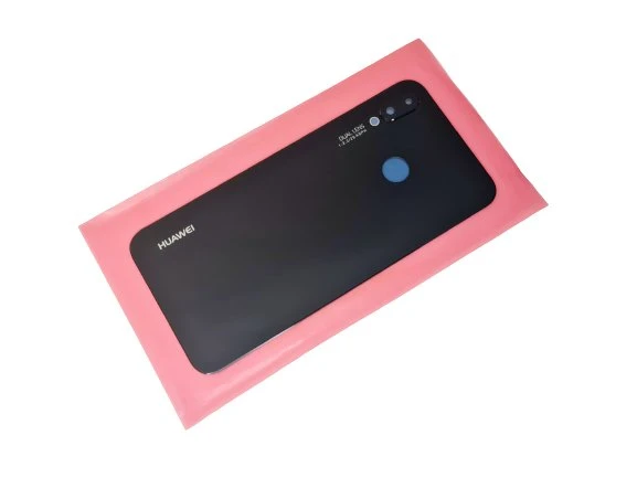 Tkgz - P20 Lite Arka Kapak (KAMERA LENSİ CAM ) SİYAH ürün görseli 1
