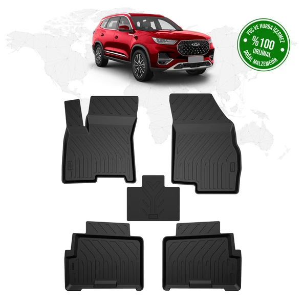 Chery Tiggo 8 Pro - Tiggo 8 Pro Max 4D Havuzlu Paspas 2022 - 2025 Model ürün görseli 1