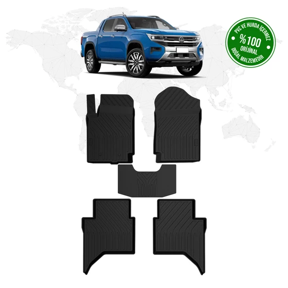 Volkswagen Amarok 4D Havuzlu Paspas 2022 Model Ve Sonrası ürün görseli 1