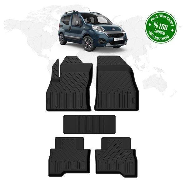 Fiat Fiorino 4D Havuzlu Paspas 2008 Model Ve Sonrası ürün görseli 1