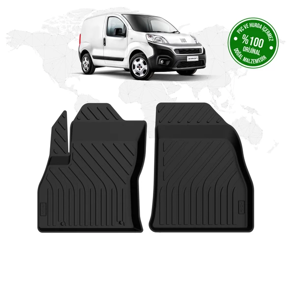 Fiat Fiorino Panelvan 4D Havuzlu Paspas (Ön 2 Parça) 2008 Model Ve Sonrası ürün görseli 1