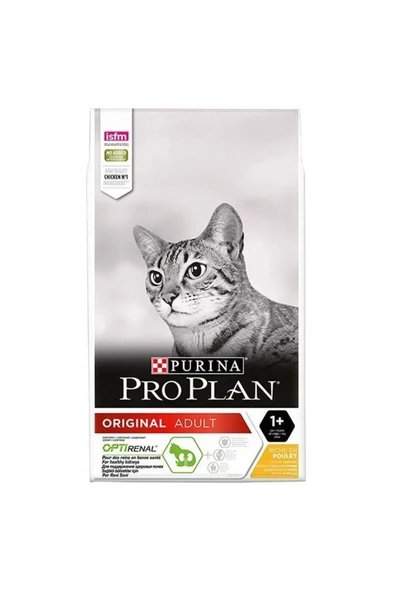 Pro Plan Adult Tavuklu Yetişkin Kedi Maması 10 Kg ürün görseli 1