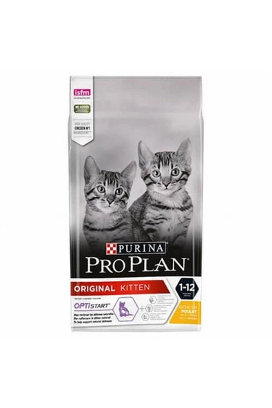 Pro Plan Original Kitten Tavuklu Ve Pirinçli Yavru Kedi Maması 10 Kg ürün görseli 1