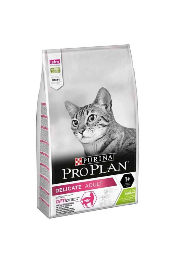 Proplan DELICATE Kuzulu YETİŞKİN KEDİ MAMASI 10 KG ürün görseli 1