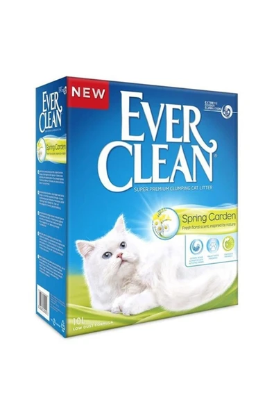 Ever Clean Spring Garden Çiçek Kokulu Kedi Kumu 10 Lt X 2 Adet ürün görseli 1
